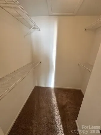 a view of walk in closet