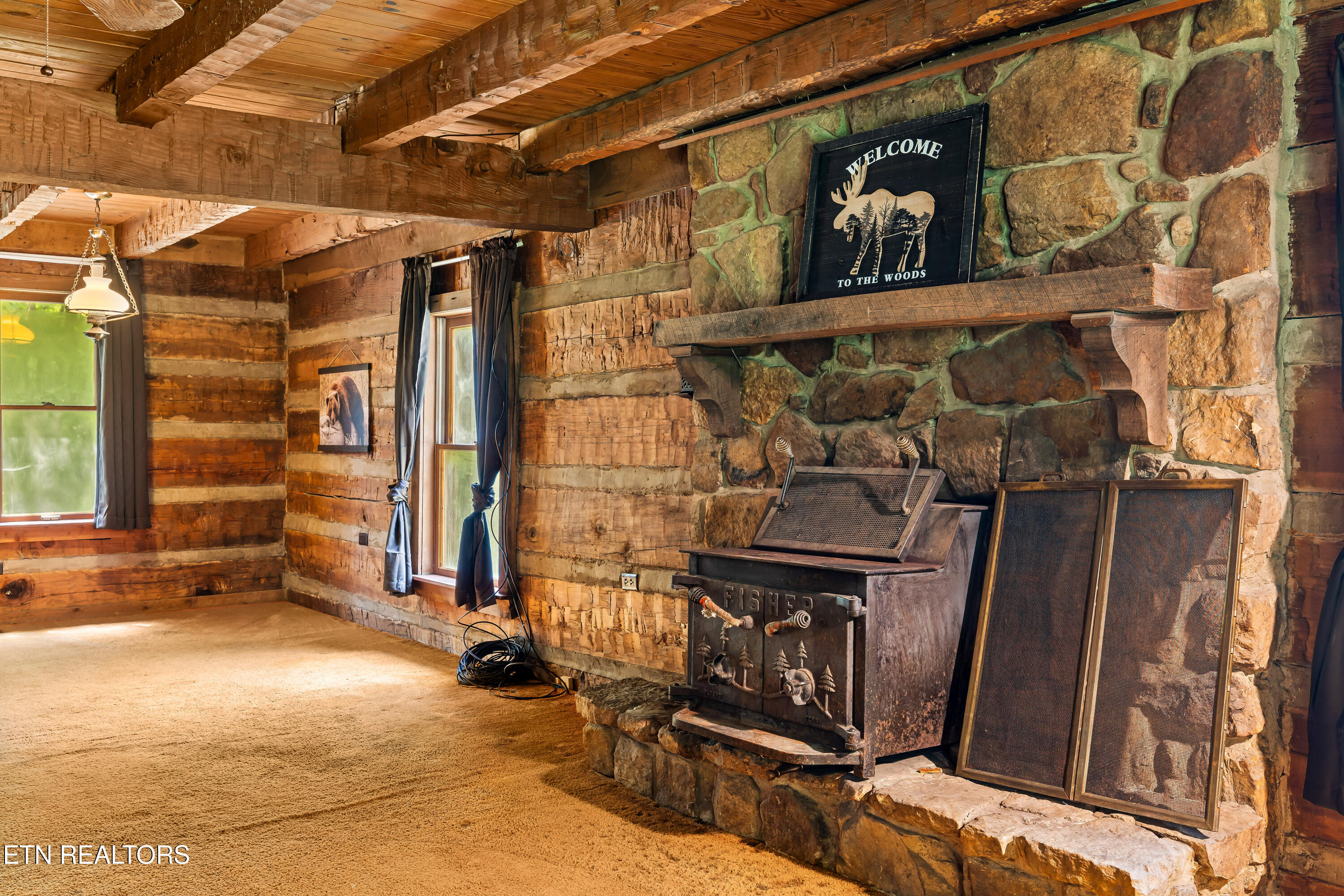 143 Old Cove Road Walland, TN 37886 - Photo 16 of 49 Stay warm by the stove