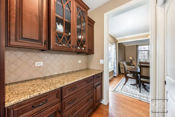 a view of living room with furniture and flat screen tv