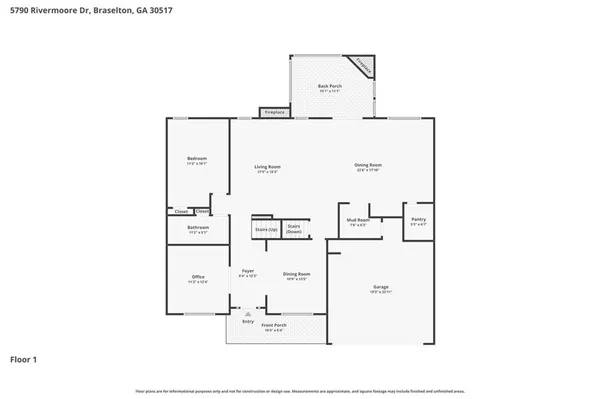 $560,000 | 5790 Rivermoore Drive, Braselton, GA 30517