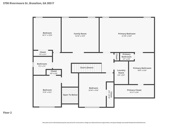 $560,000 | 5790 Rivermoore Drive, Braselton, GA 30517