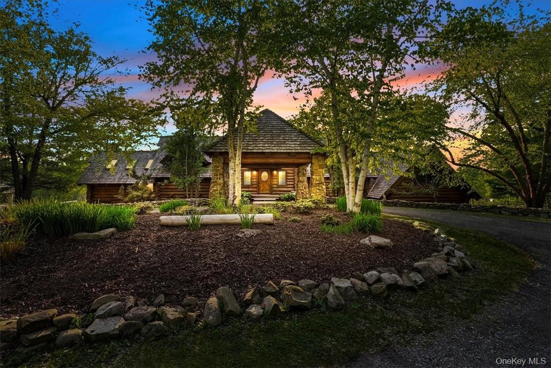 101 Mountain Lodge Road Washingtonville, NY 10992 - Photo 3 of 26 Sunset Lodge, a country dream retreat nestled in the beautiful lower Hudson Valley. 38 acres of bucolic land with gated entry and stunning, exceptionally maintained 4400 square foot main home.