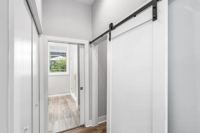 a view of walk in closet