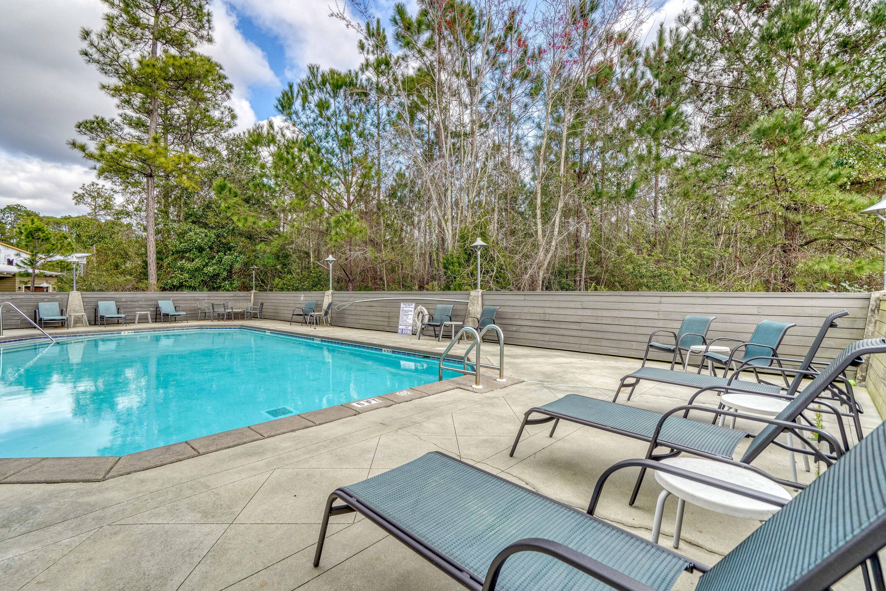 61 Edens Landing Circle Santa Rosa Beach, FL 32459 - Photo 28 of 30 swimming pool view with a seating space
