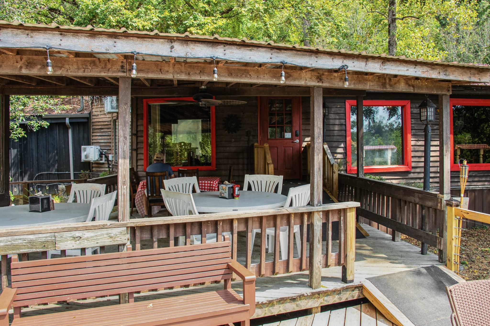 299 Natural Bridge Park Road Waynesboro, TN 38485 - Photo 14 of 63 an outdoor view of the patio and dining room