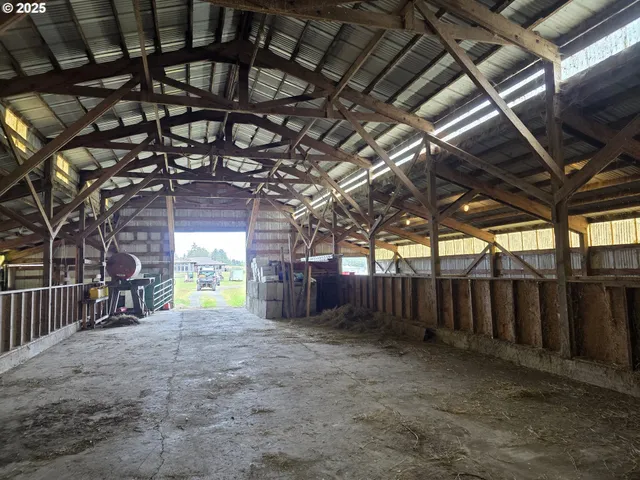 a view of a room with wooden walls