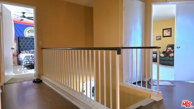 a view of a hallway with interior of the house