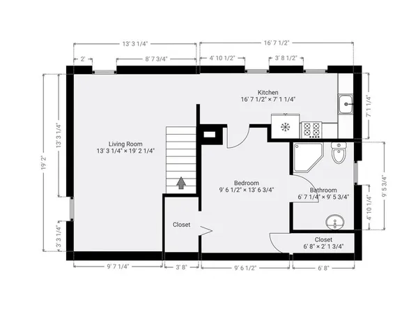 $425,000 | 47 R Jamaica Street, Unit 3, Boston, MA 02130