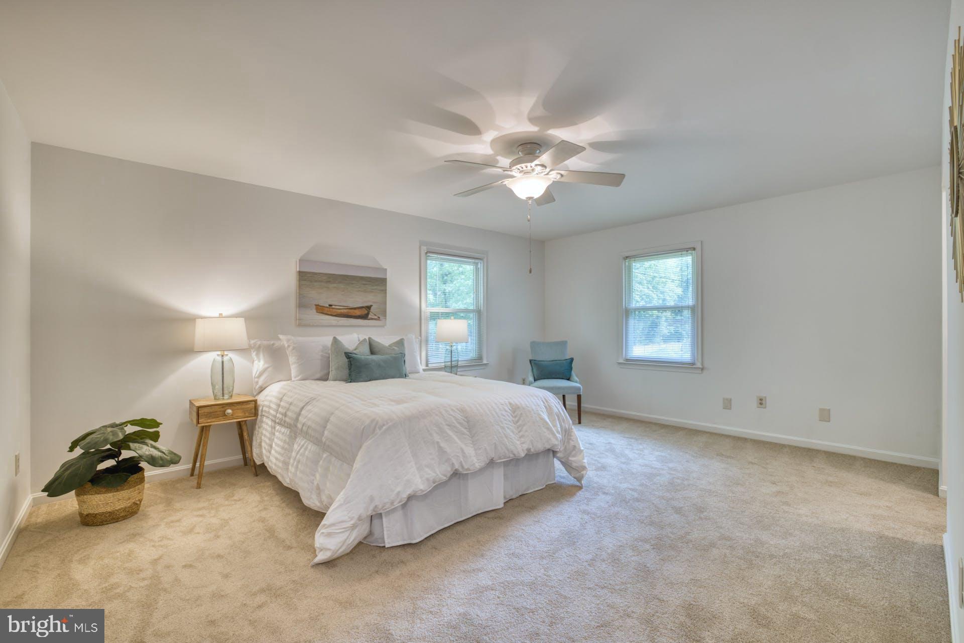 7725 Fordson Road Alexandria, VA 22306 - Photo 24 of 46 Picture perfect primary bedroom w/ a primary bath