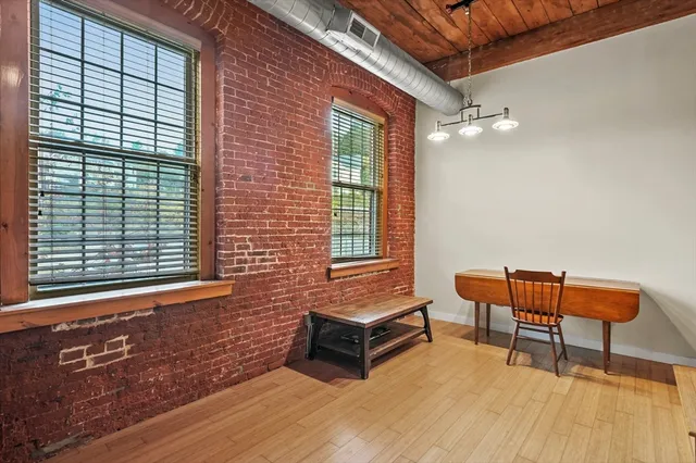 a backyard of a house with seating space