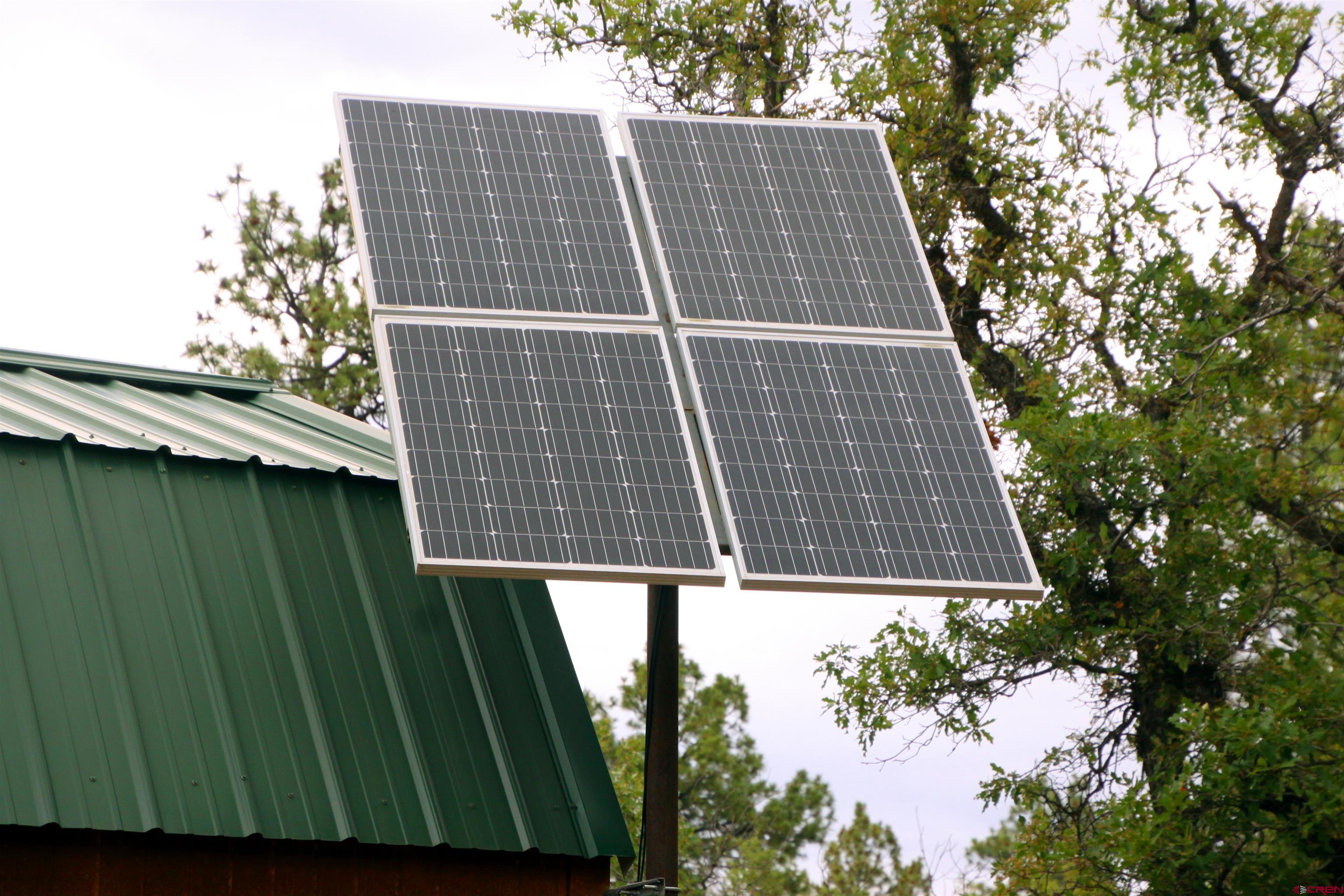 543 Justin's Road Pagosa Springs, CO 81147 - Photo 26 of 41 a bird view of a house