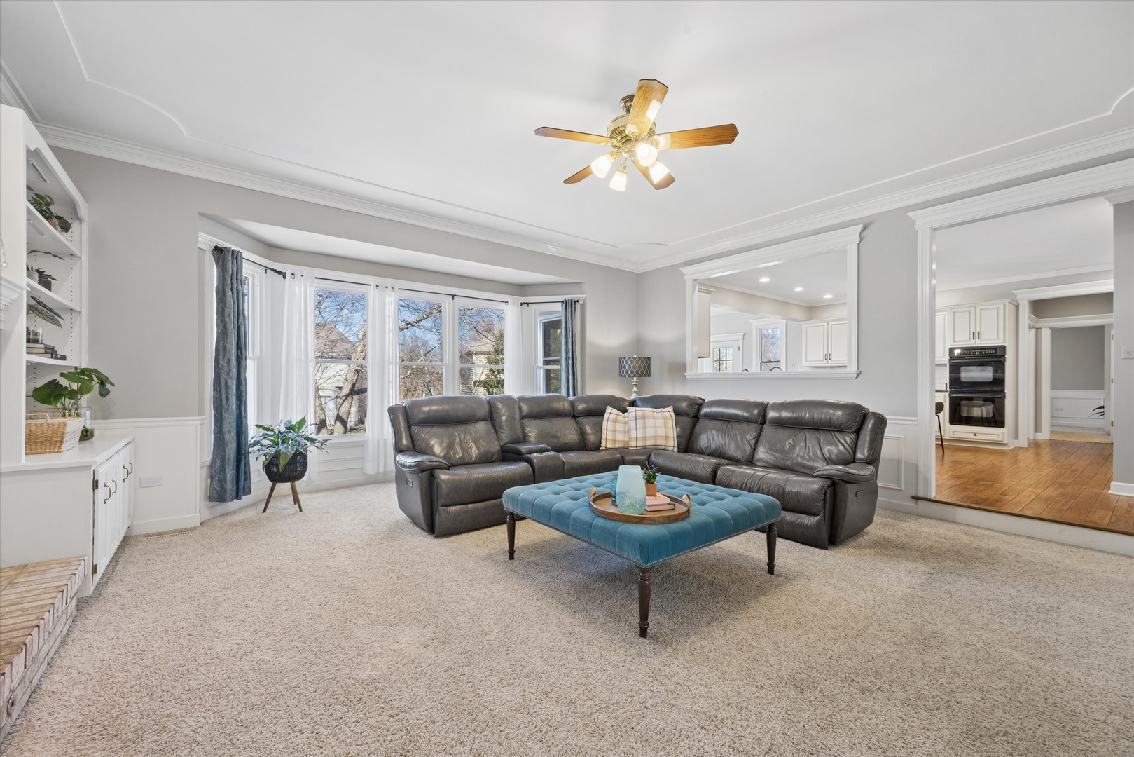 2711 Wendy Road Naperville, IL 60565 - Photo 13 of 49 a living room with furniture and a chandelier