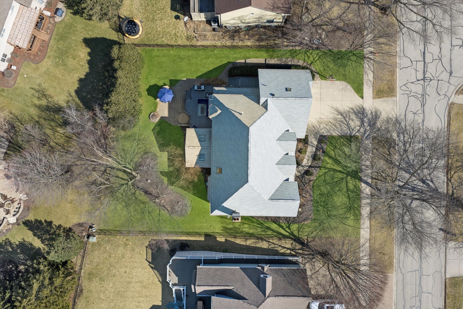 2711 Wendy Road Naperville, IL 60565 - Photo 42 of 49 an aerial view of a house with outdoor space