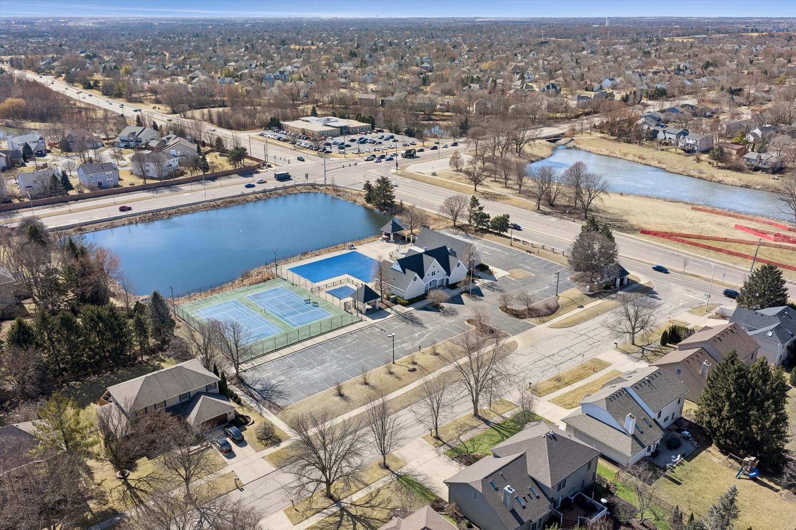 2711 Wendy Road Naperville, IL 60565 - Photo 45 of 49 an aerial view of a residential houses with outdoor space