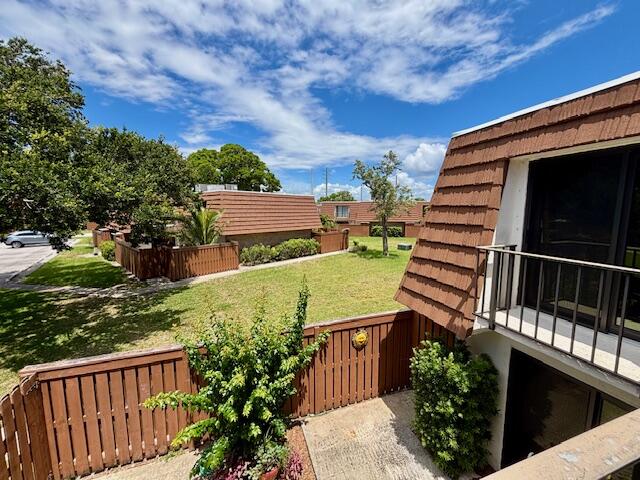 3900 County Line Road, Unit 26C Tequesta, FL 33469 - Photo 5 of 12 Balcony View to NW