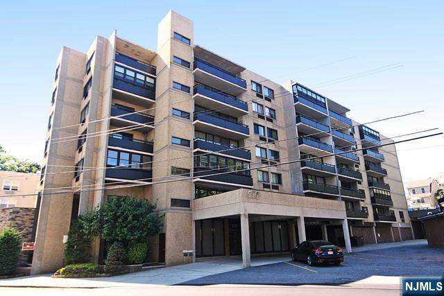 a front view of a building