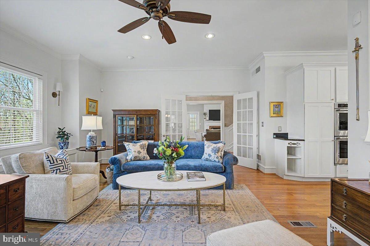 1626 Snuff Mill Road Hockessin, DE 19707 - Photo 11 of 61 Built-in window seat and French doors to foyer