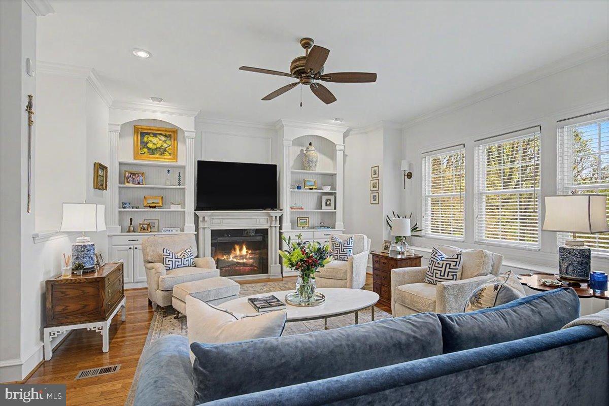 1626 Snuff Mill Road Hockessin, DE 19707 - Photo 9 of 61 Amazing family room with built-ins & wide windows