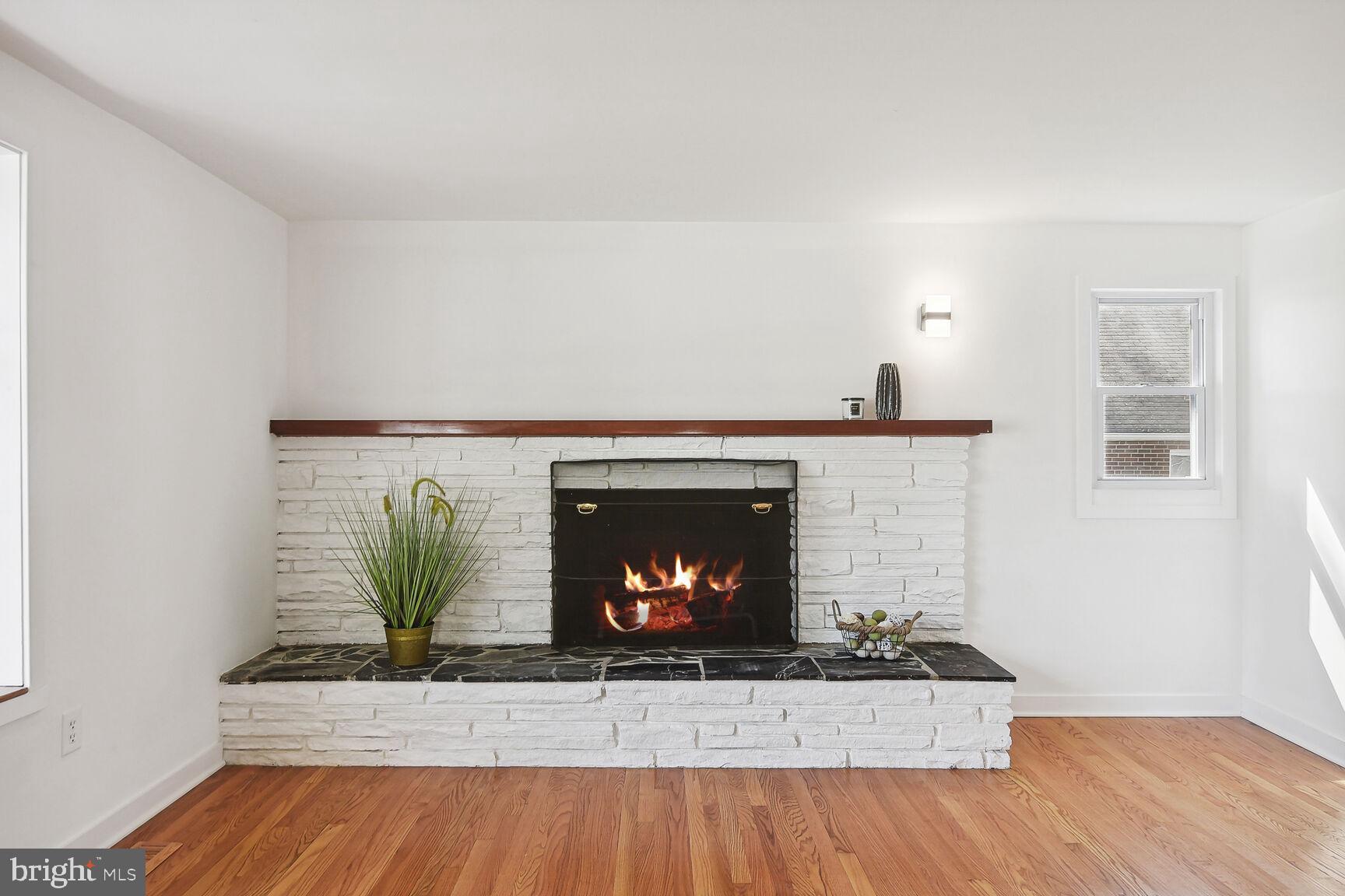 8468 Church Road Pasadena, MD 21122 - Photo 25 of 37 Living room fireplace