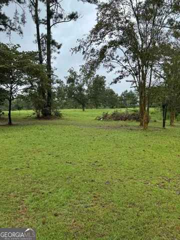 a view of field with trees