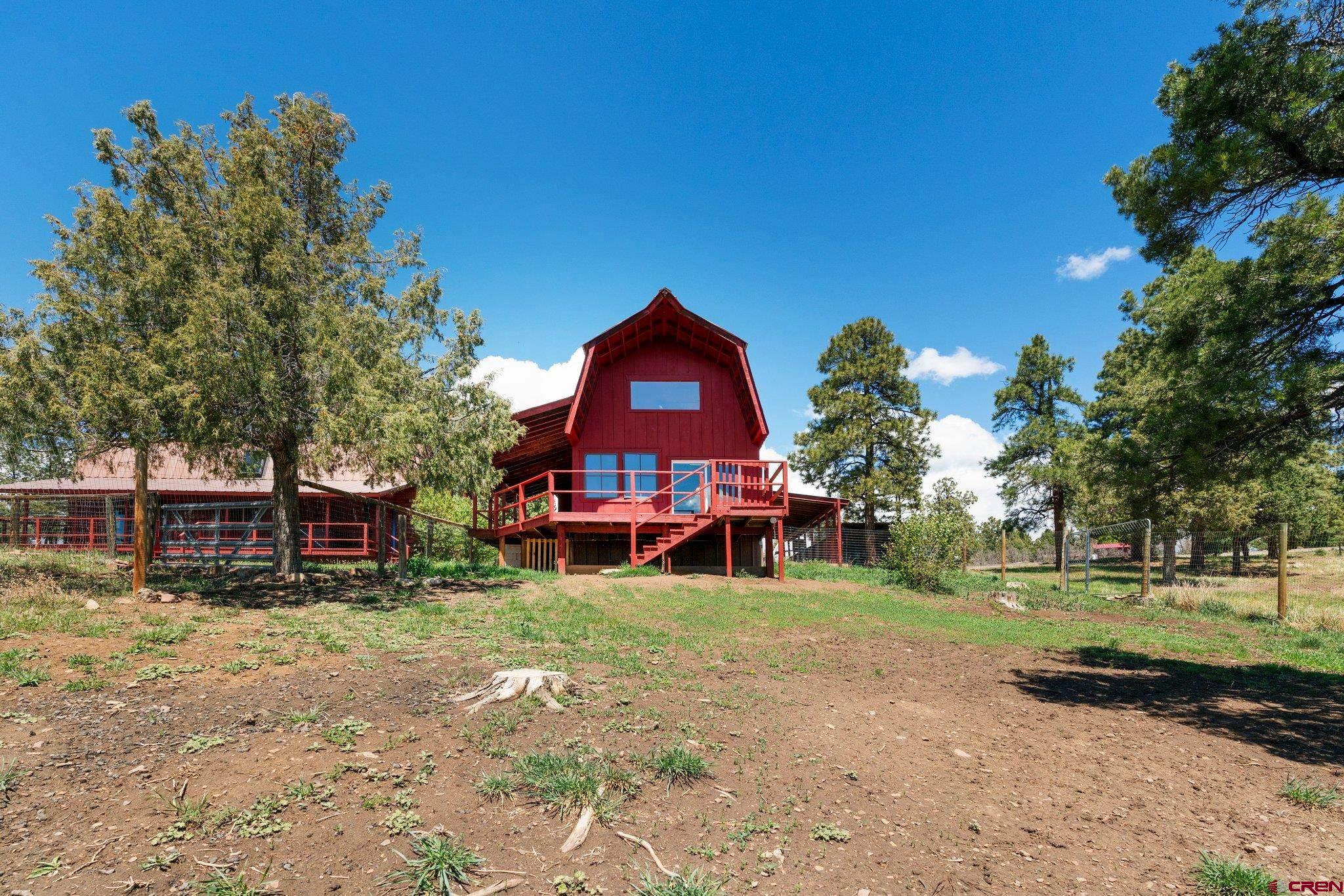 340 Ridge Road Durango, CO 81303 - Photo 28 of 35 a view of a house with a yard