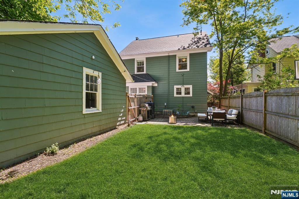 72 Central Avenue Montclair, NJ 07042 - Photo 34 of 36 a view of backyard with a garden and outdoor seating