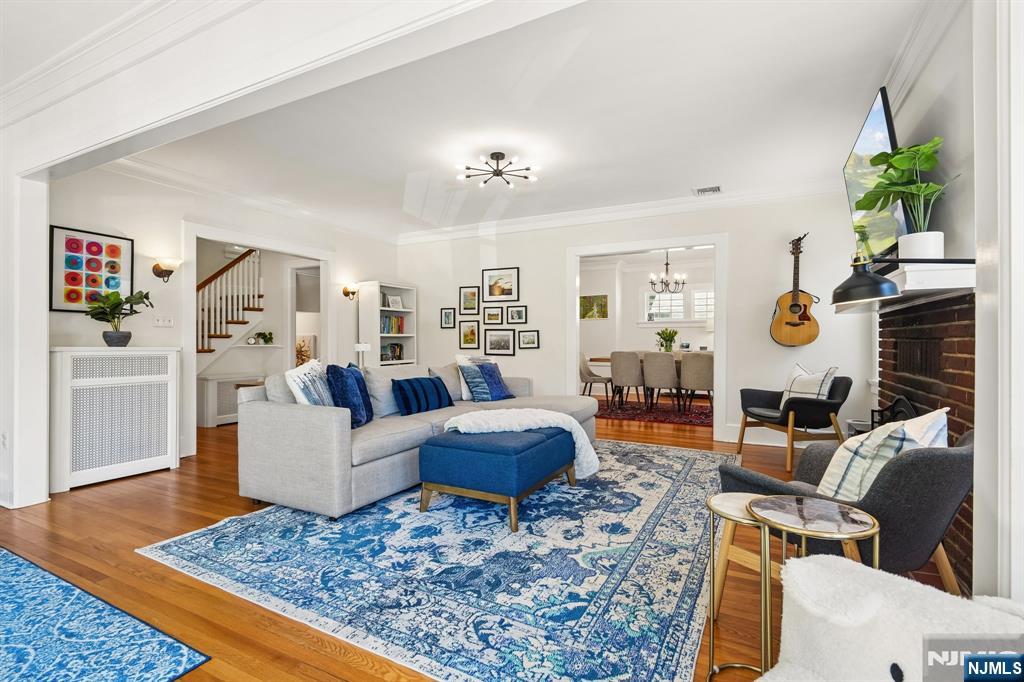 72 Central Avenue Montclair, NJ 07042 - Photo 4 of 36 a living room with furniture and a rug