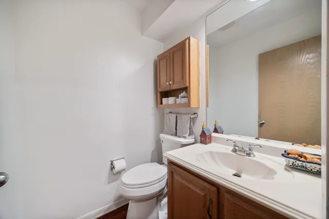 a bathroom with a sink and a toilet
