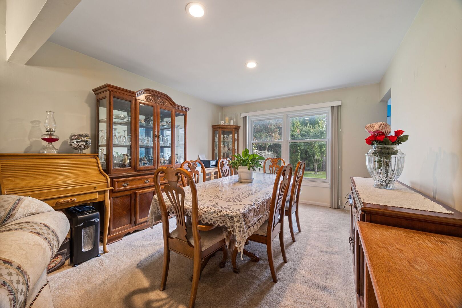 701 Garth Road Wheeling, IL 60090 - Photo 8 of 23 a view of a dining room with furniture window and outside view
