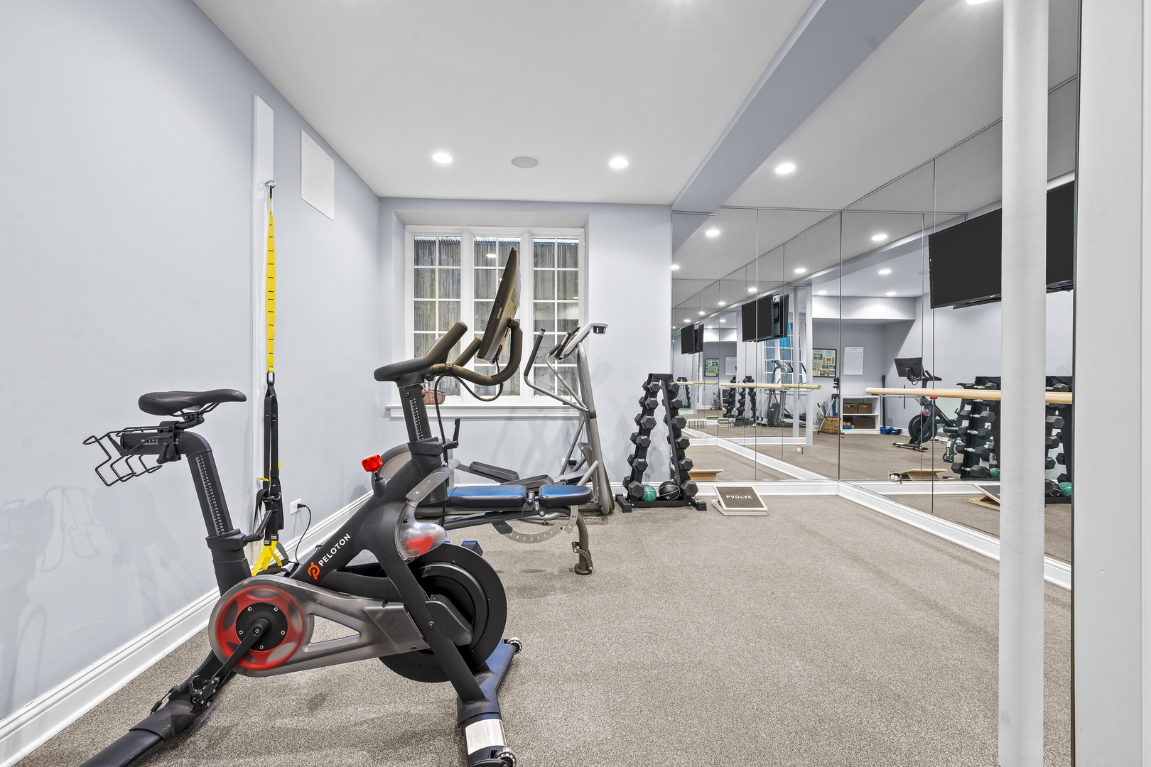 140 Birch Street Winnetka, IL 60093 - Photo 67 of 78 a view of a room with gym equipment