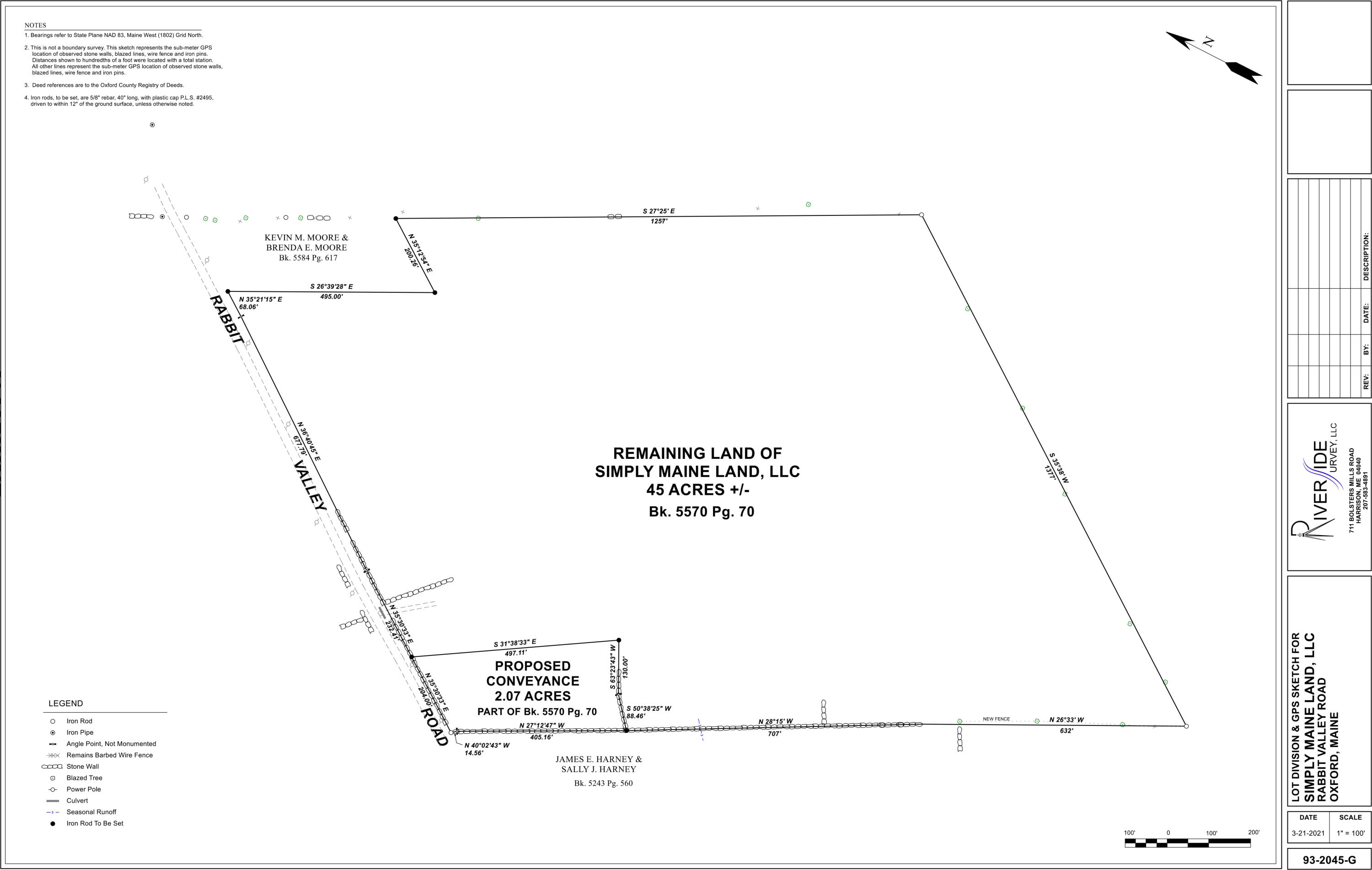 425 Rabbit Valley Road Oxford, ME 04270 - Photo 2 of 14 425 Rabbit Valley - Map1-1