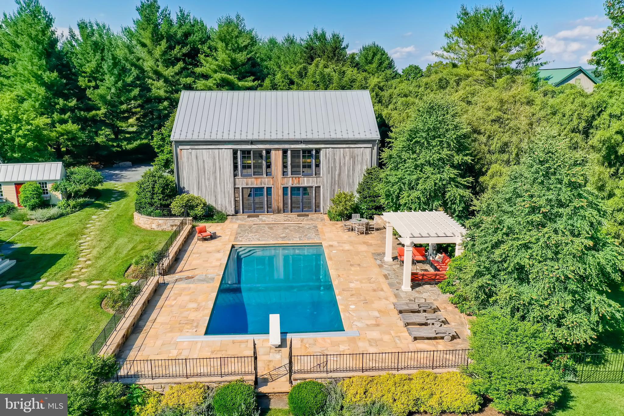 Geothermal HVAC; heated saltwater pool