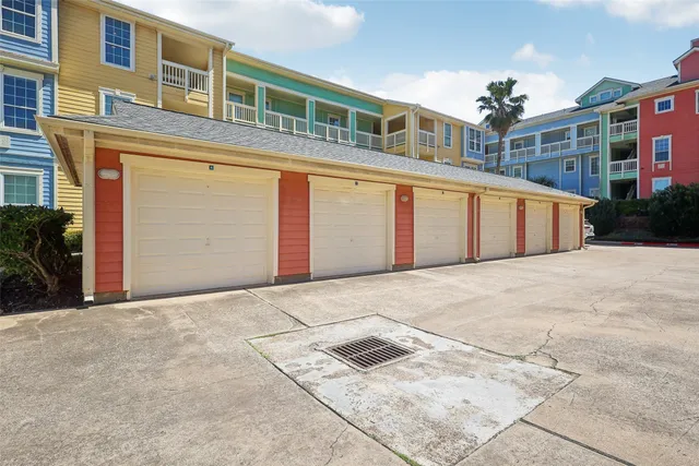 a view of a building with a snow