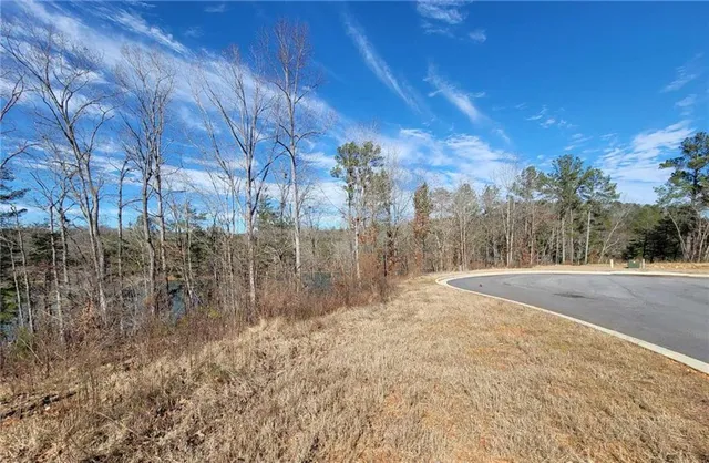 a backyard of a house