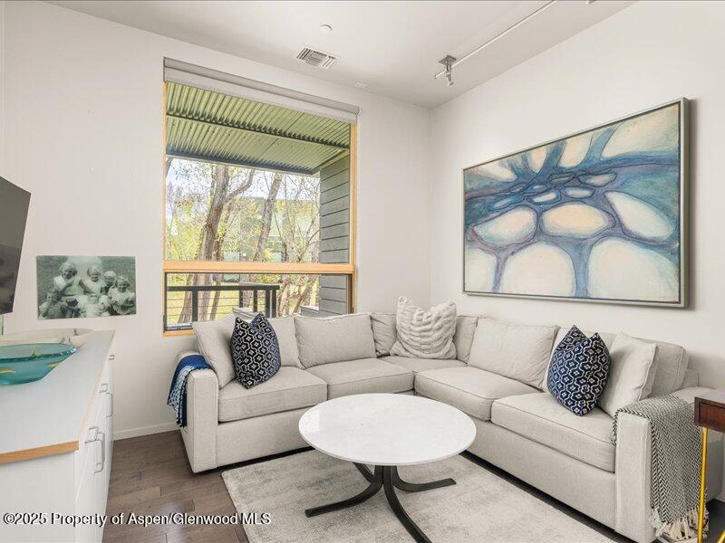 102 Evans Road, Unit 107 Basalt, CO 81621 - Photo 19 of 25 a living room with furniture and a large window