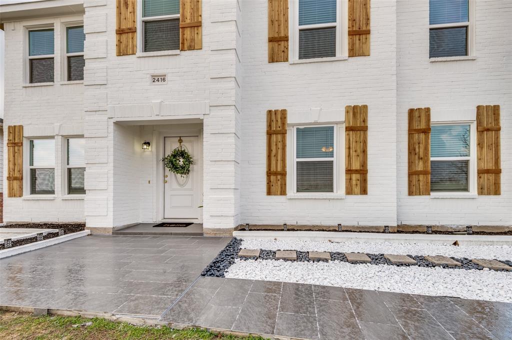 2416 Big Spring Drive Fort Worth, TX 76120 - Photo 2 of 36 a front view of a house