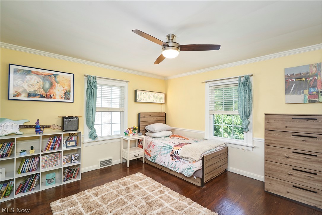 183 Overwood Road Akron, OH 44313 - Photo 22 of 34 Hardwood flooring complementing light yellow walls and white trim