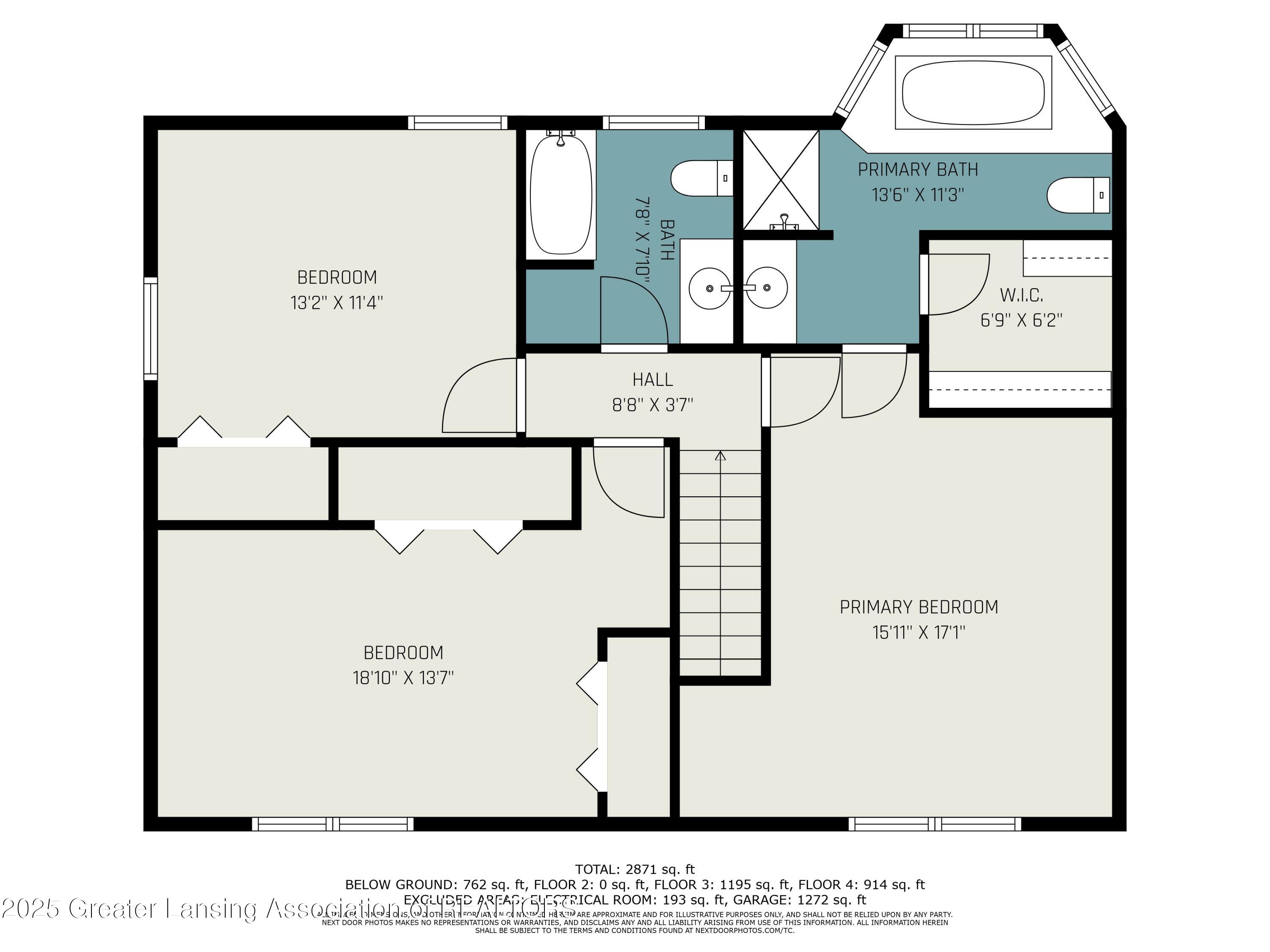 2400 Hawley Road Mason, MI 48854 - Photo 51 of 51 Second Floor Plan