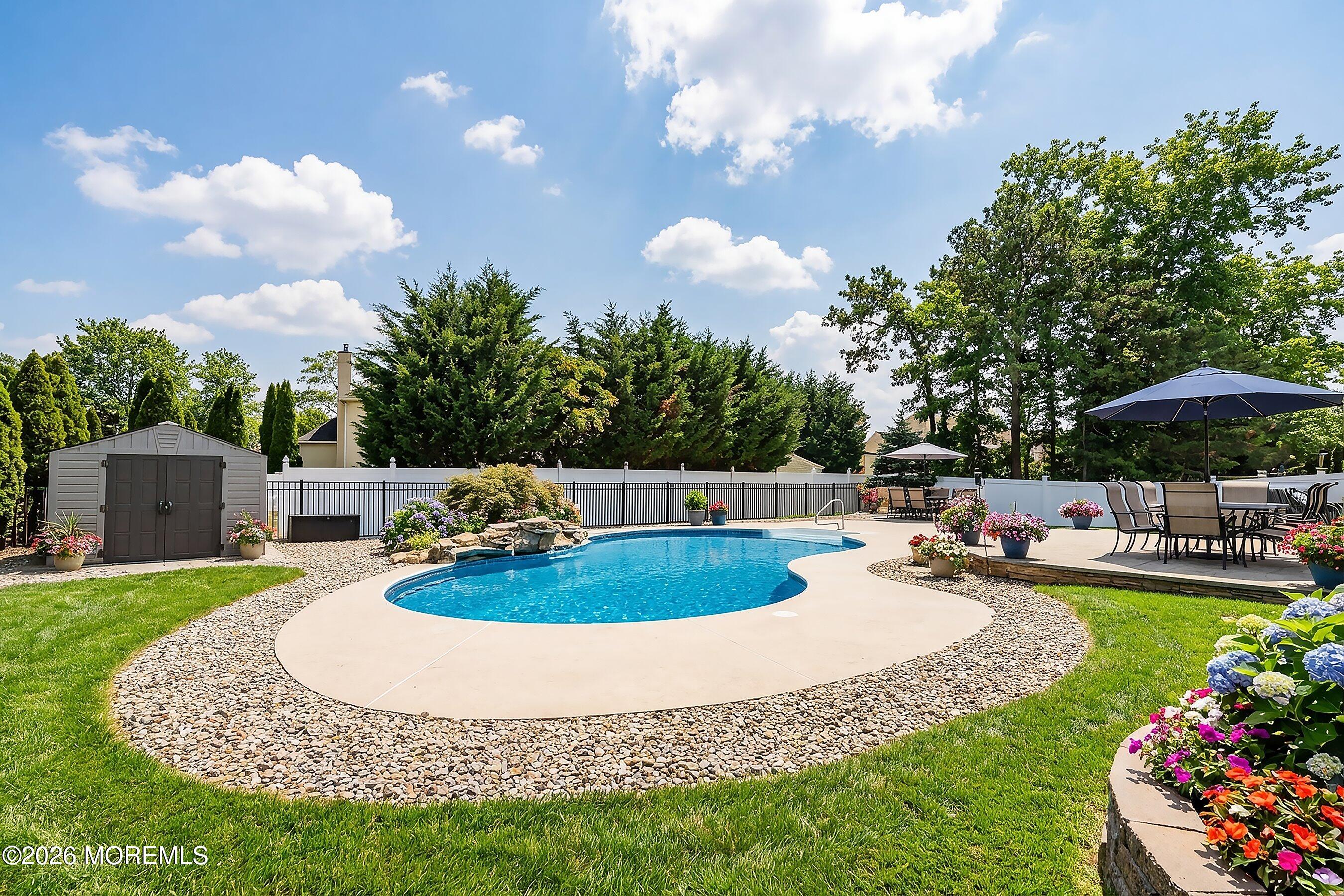 18 Carrie Drive Howell, NJ 07731 - Photo 32 of 38 40-Backyard Virtual Summer