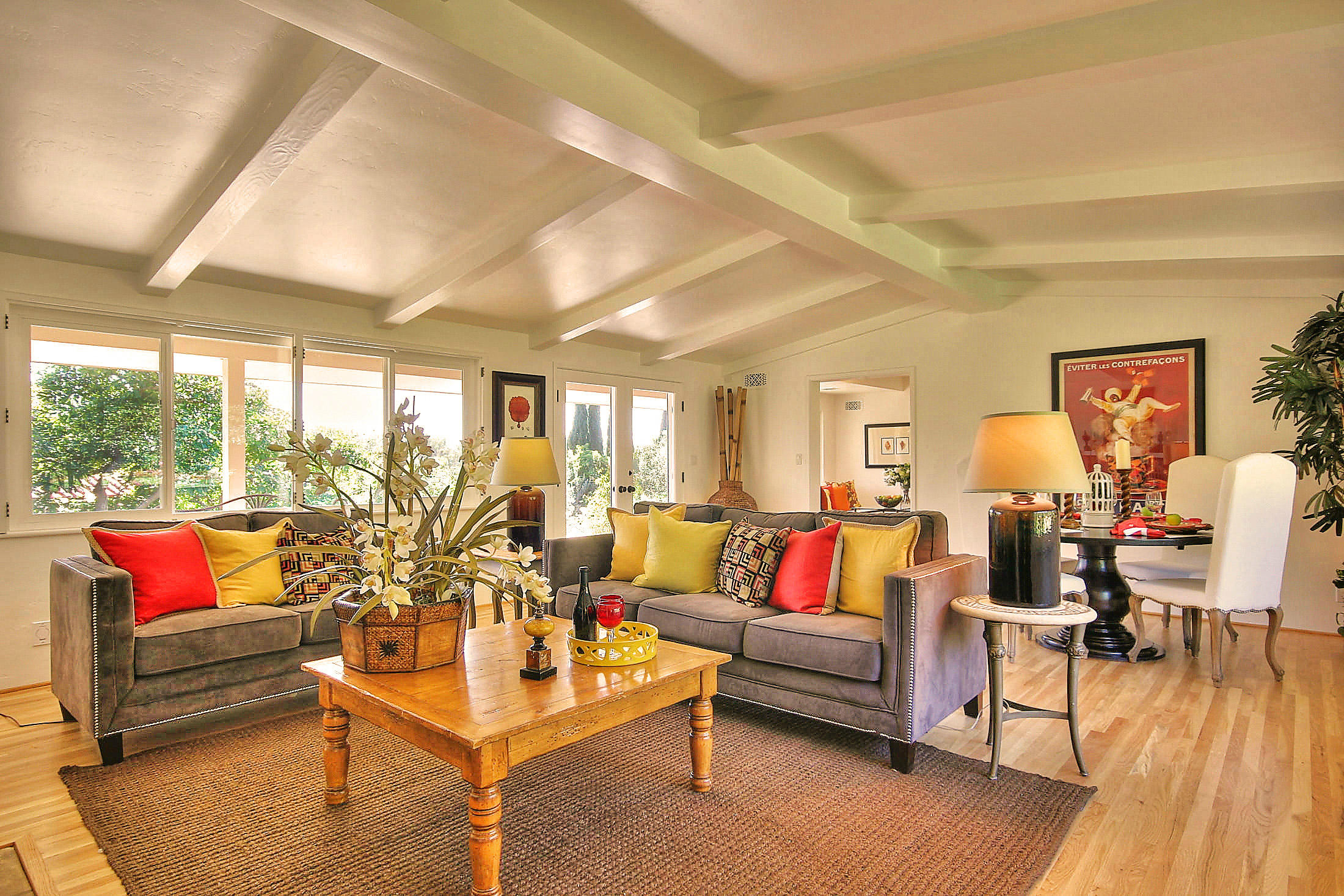790 Ladera Lane Montecito, CA 93108 - Photo 1 of 13 a living room with furniture and a large window