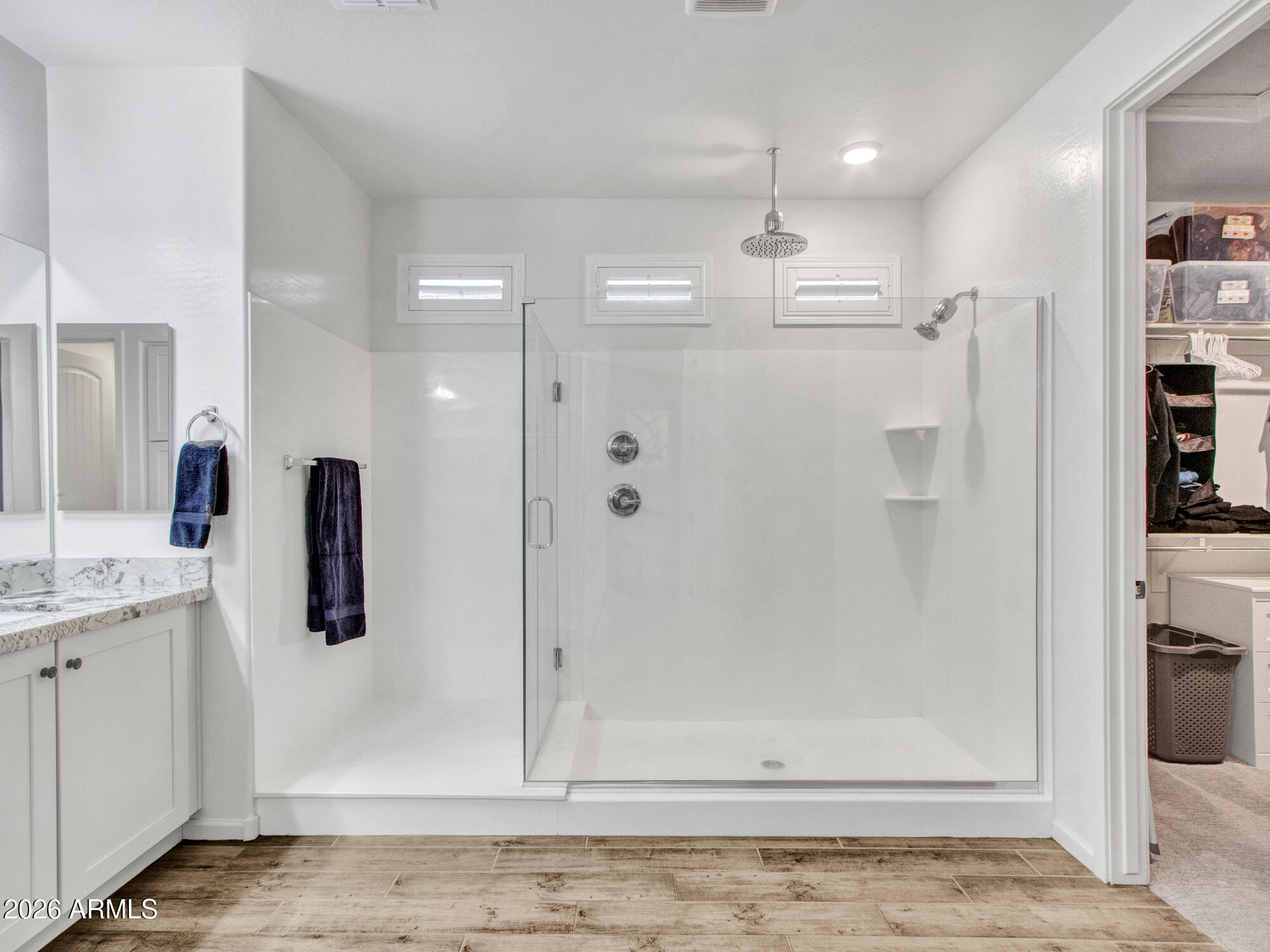 14350 West Boca Raton Road Surprise, AZ 85379 - Photo 34 of 75 Spa-Type Shower With Great Light