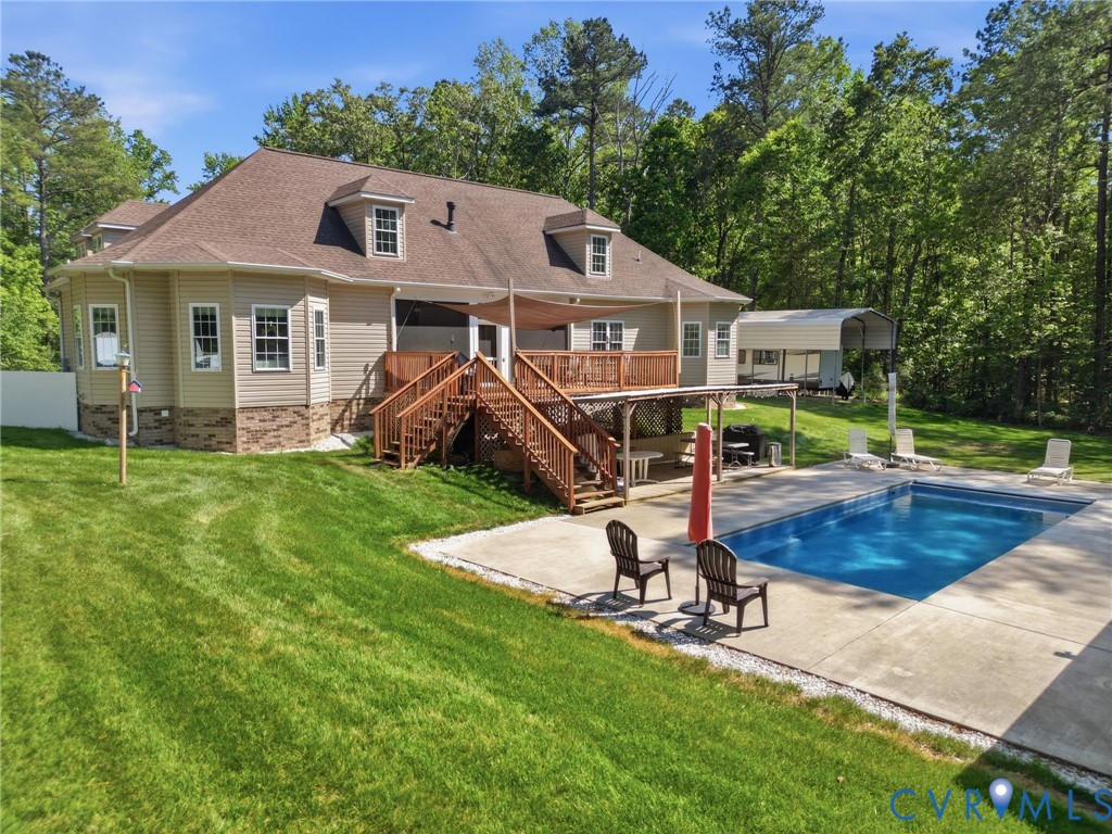 3600 Market Road Mechanicsville, VA 23111 - Photo 4 of 67 a view of a house with backyard
