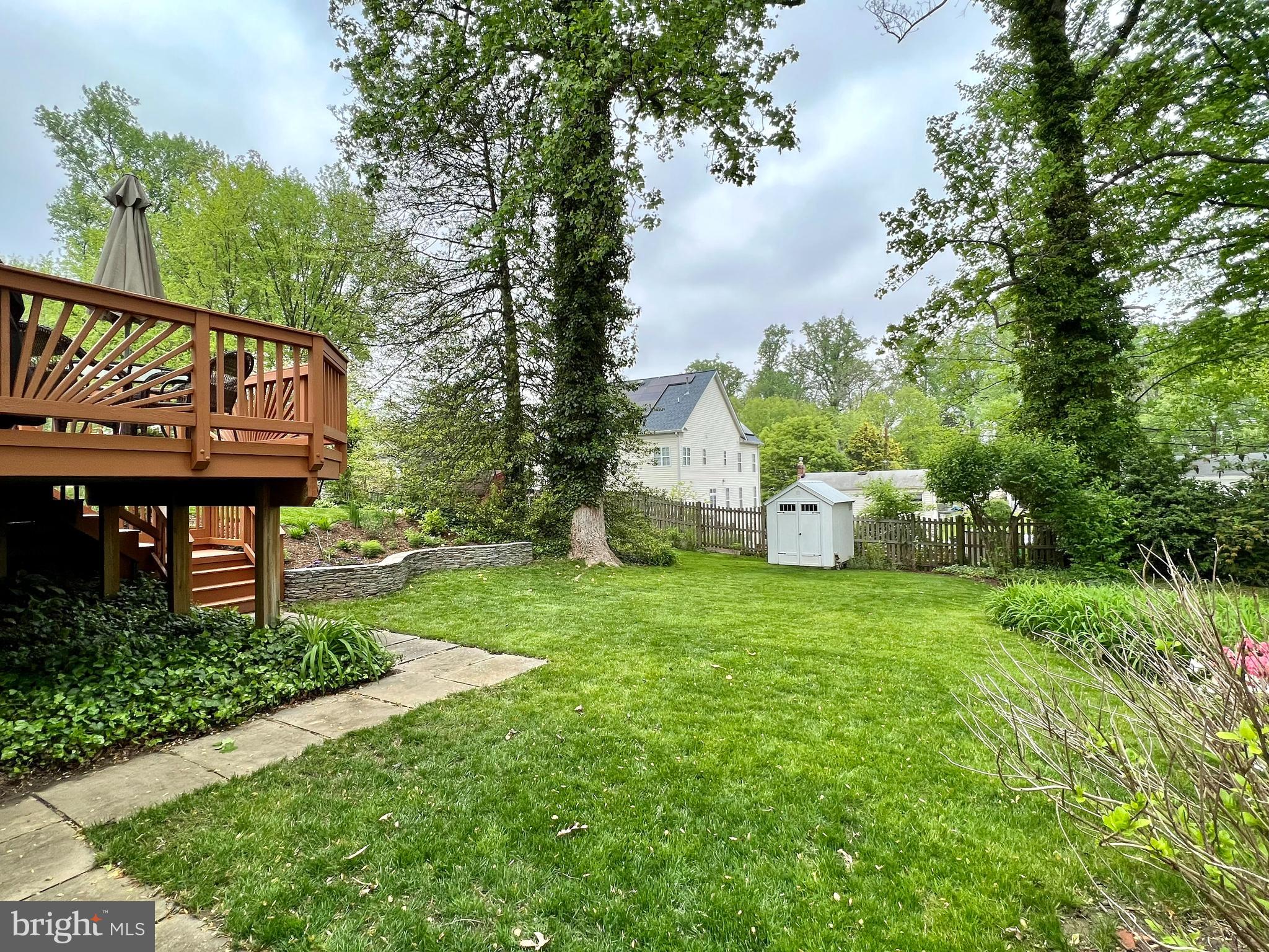 9817 Rosensteel Avenue Silver Spring, MD 20910 - Photo 34 of 50 Room to roam in the garden
