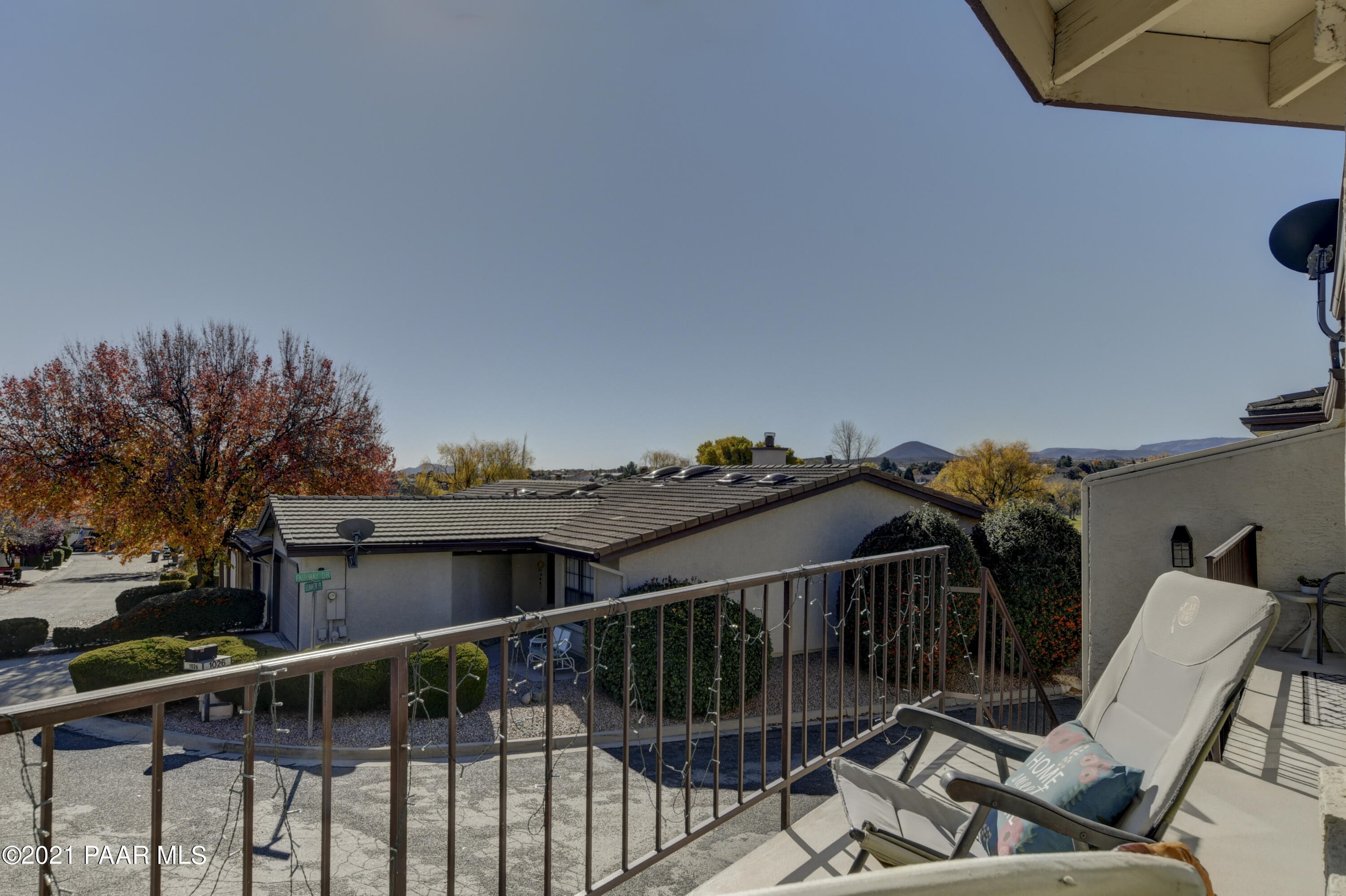 1034 Bunker Place Dewey, AZ 86327 - Photo 21 of 40 a view of a chairs and table in the balcony