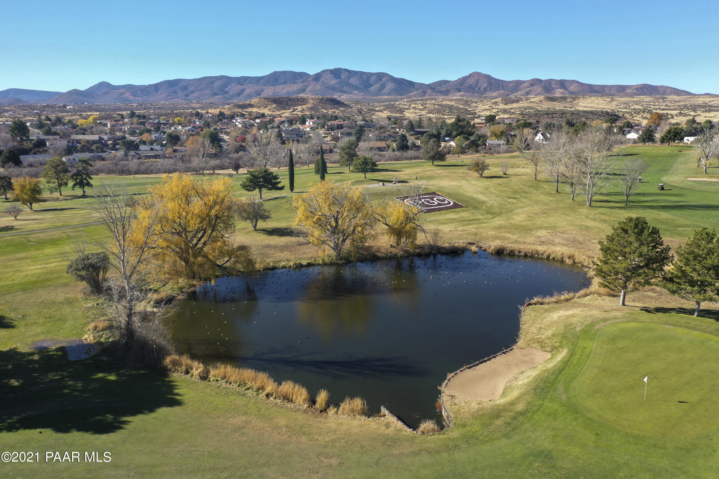 1034 Bunker Place Dewey, AZ 86327 - Photo 29 of 40 a view of a lake with a mountain