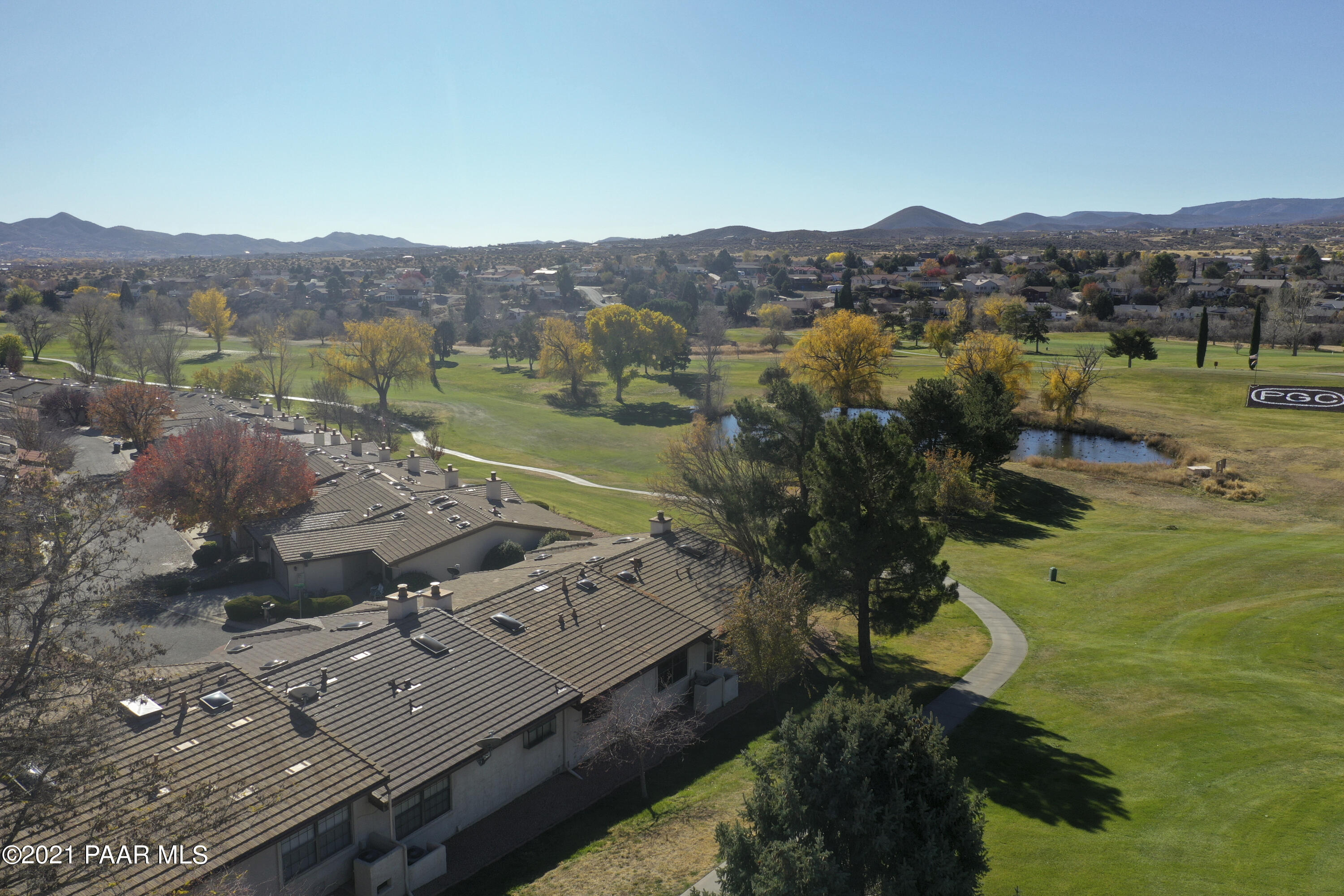 1034 Bunker Place Dewey, AZ 86327 - Photo 33 of 40 an aerial view of residential houses with outdoor space