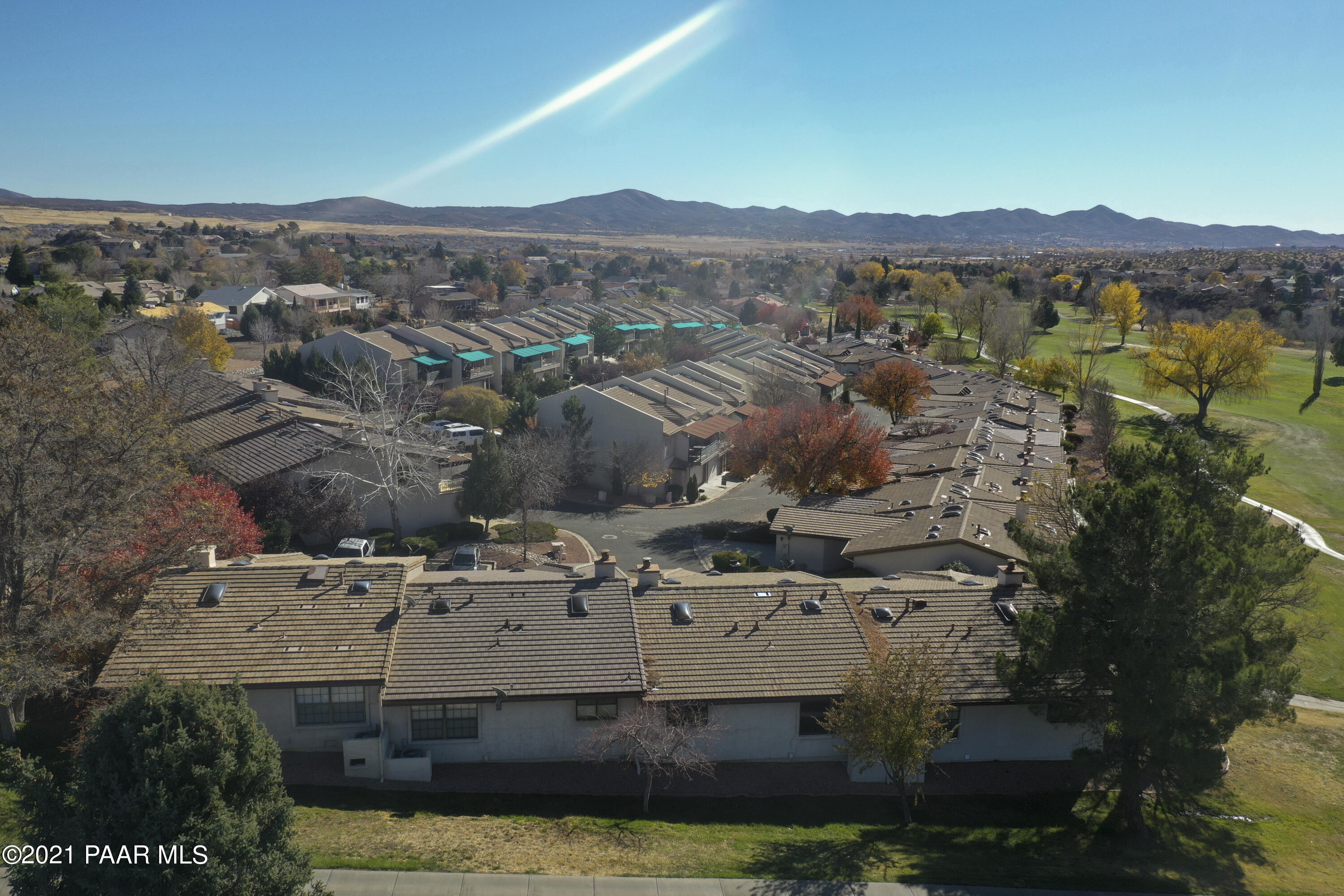 1034 Bunker Place Dewey, AZ 86327 - Photo 34 of 40 an aerial view of residential houses with outdoor space