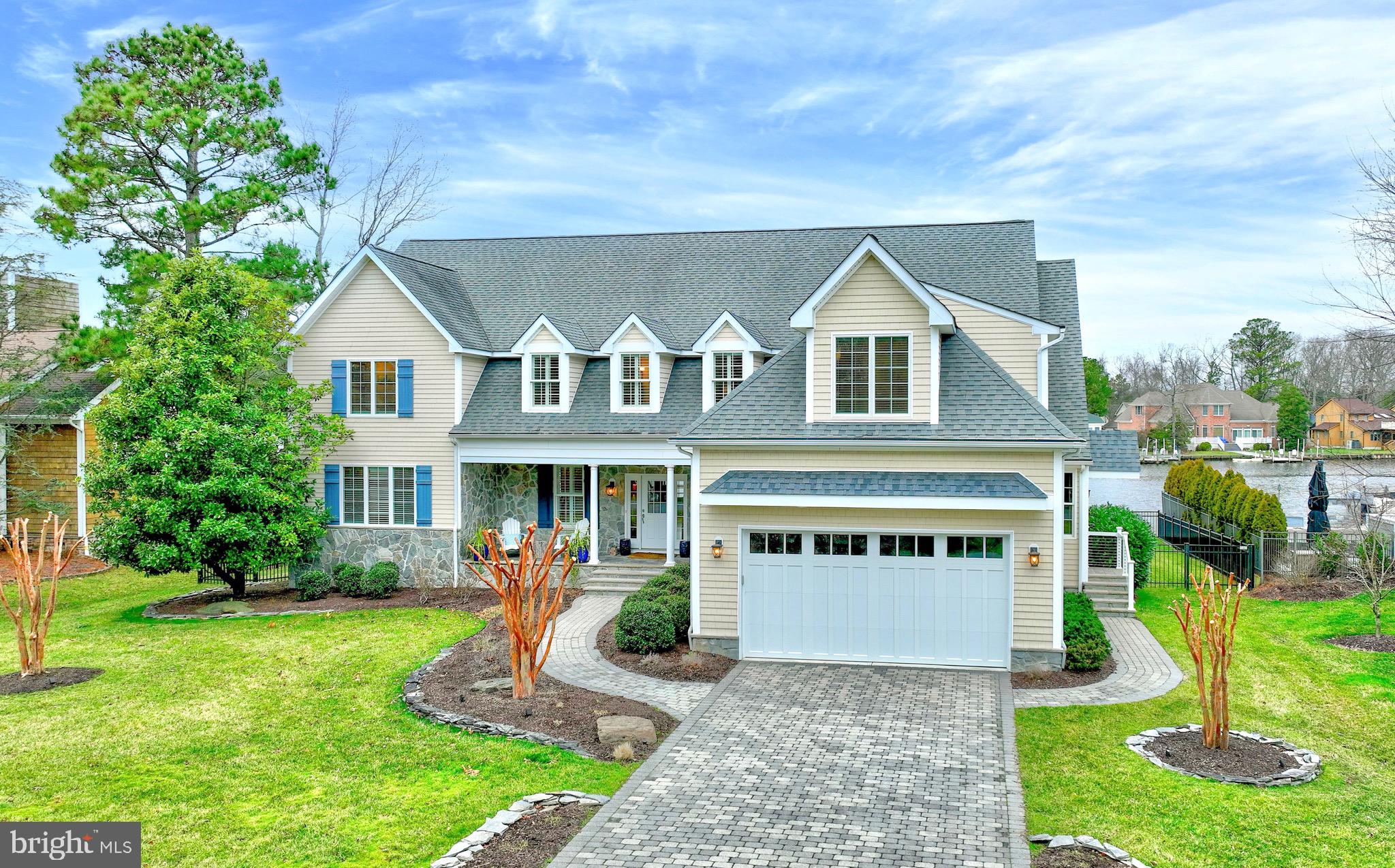 109 Blackpool Road Rehoboth Beach, DE 19971 - Photo 14 of 83 Paver Driveway, Covered Front Porch