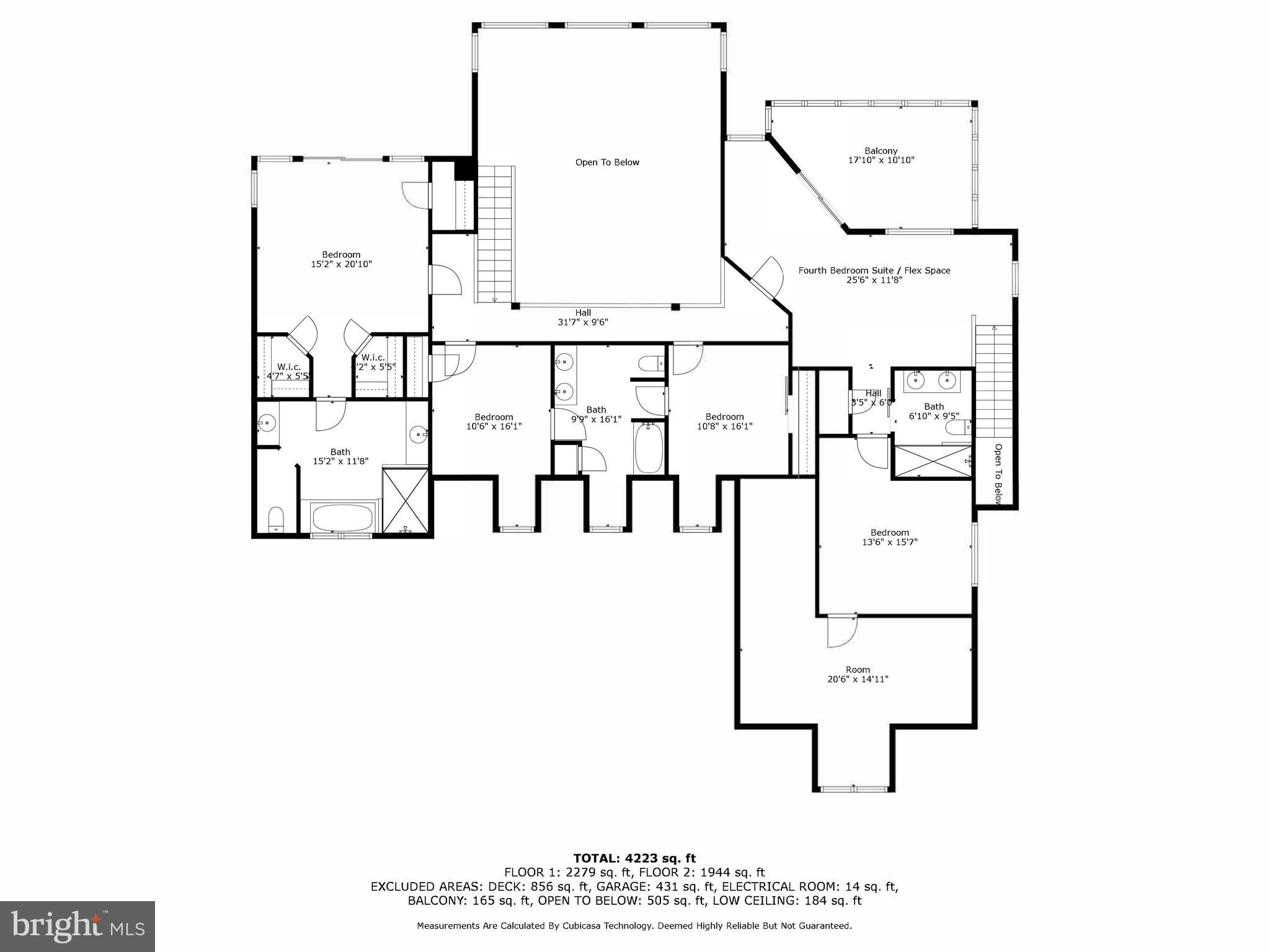 109 Blackpool Road Rehoboth Beach, DE 19971 - Photo 75 of 83 Upper Level Floor Plan