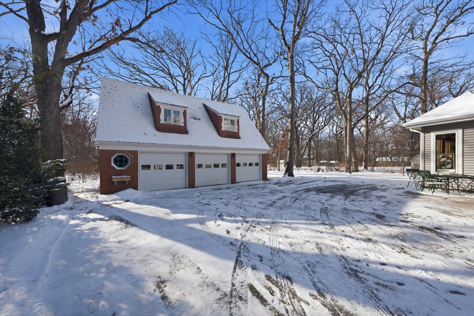 17305 West 145th Street Lockport, IL 60441 - Photo 3 of 29 a view of a house with a yard covered in snow